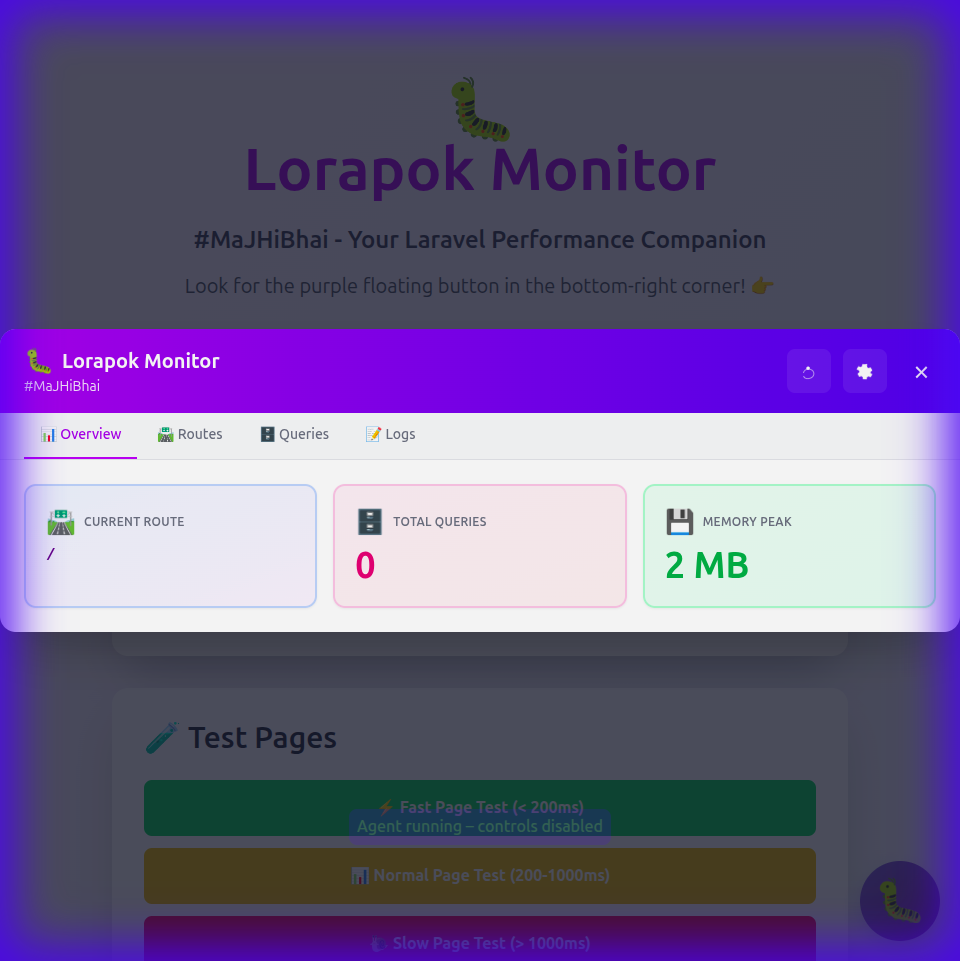 Monitor Dashboard